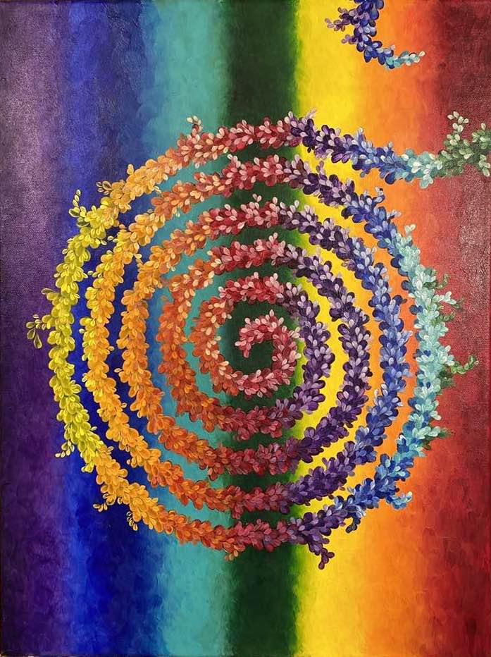 Rainbow Vortex by Shauna Scott